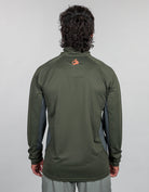 Apex Quarter Zip Base Layer Green - Mens Back