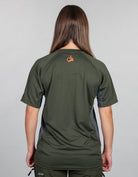 Apex Tee Base Layer Green - Womens Back
