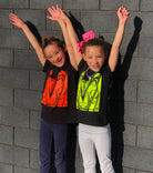 Kids T-Shirts- Black/ Hi Vis Orange - Hi-Vis-Trends