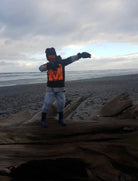 Kids T-Shirts- Black/ Hi Vis Orange - Hi-Vis-Trends
