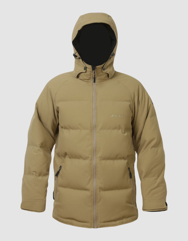 Bushbuck Polar X Down Puffer Jacket Tan - Bushbuck