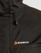 Bushbuck Typhoon Waterproof Black Rain Jacket - Bushbuck -  Wet Weather Gear